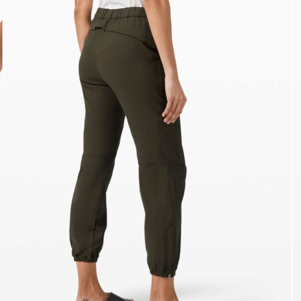 Lululemon Athletica Olive Green Joggers